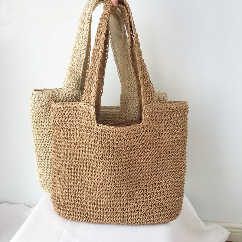 Raffia™ | Geflochtene Damen Tote Bag für den Sommer