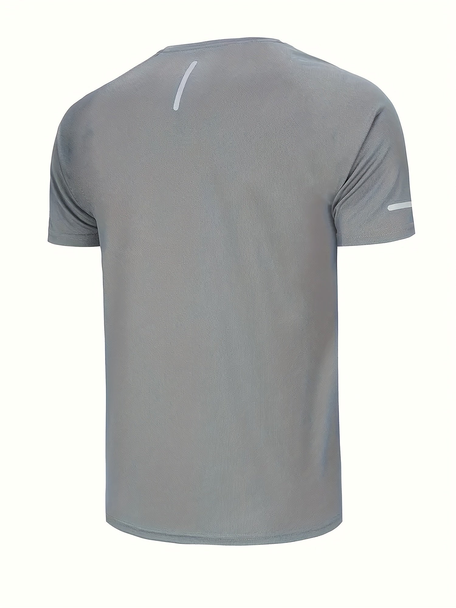 Herren Quick-Dry Sportshirt mit Reflektorstreifen