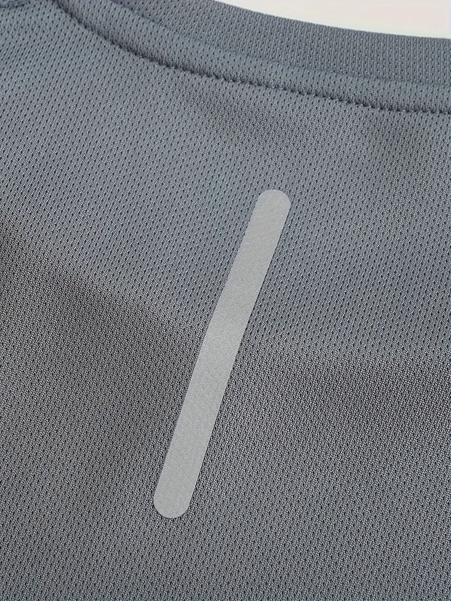 Herren Quick-Dry Sportshirt mit Reflektorstreifen
