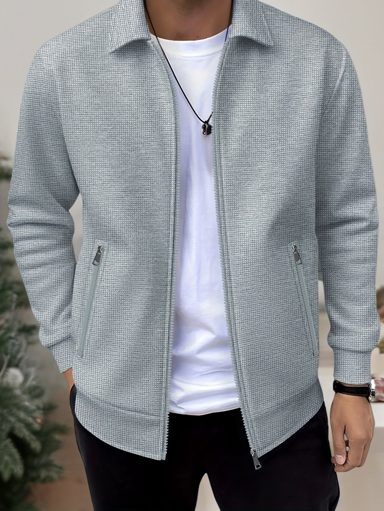 Herren Sportliche Fashion Jacke