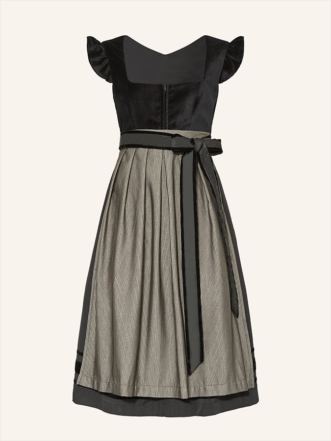 Damen Oktoberfest Kleid mit Schleife