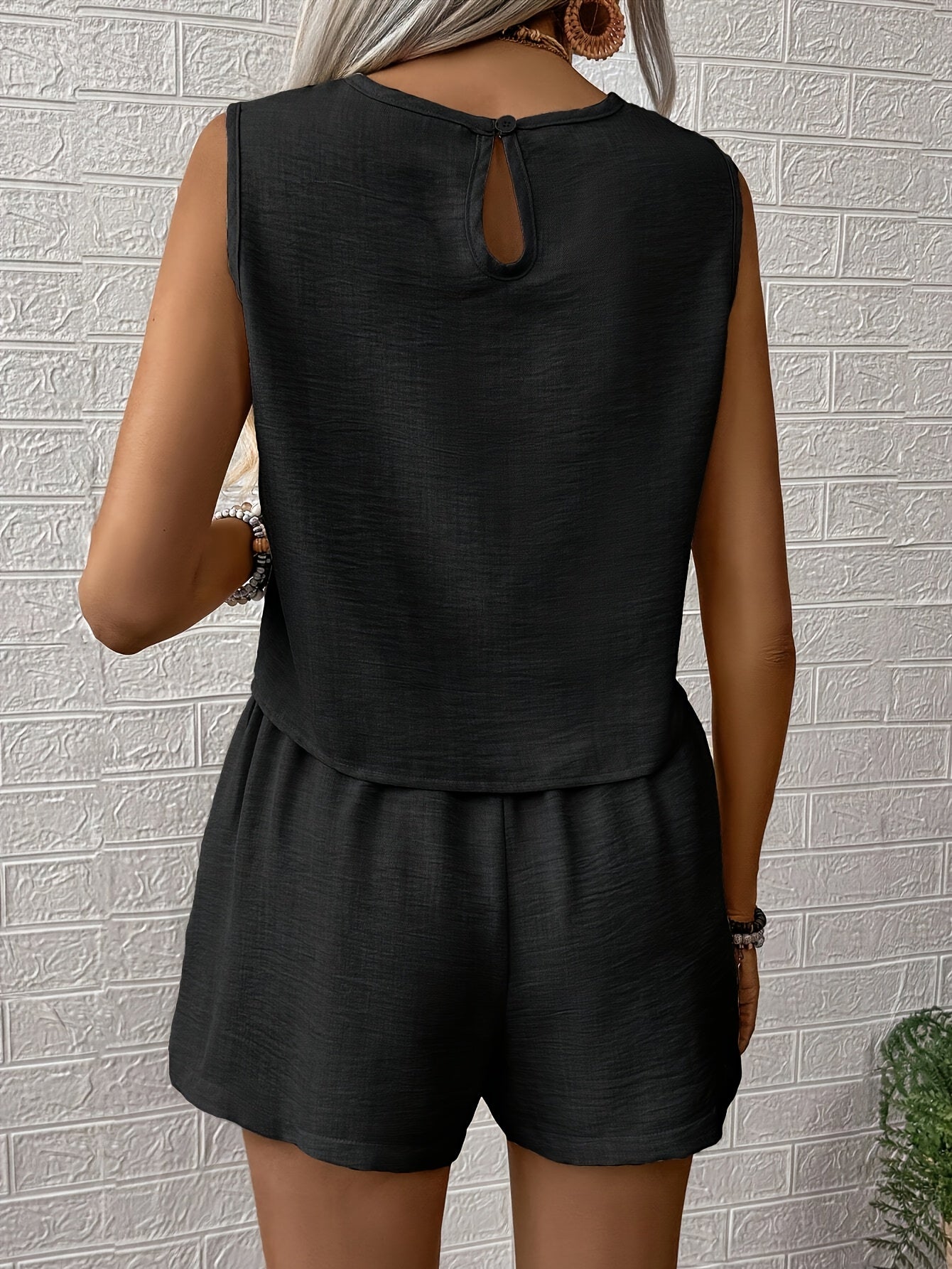 Damen Sommer Set mit Tanktop und Shorts
