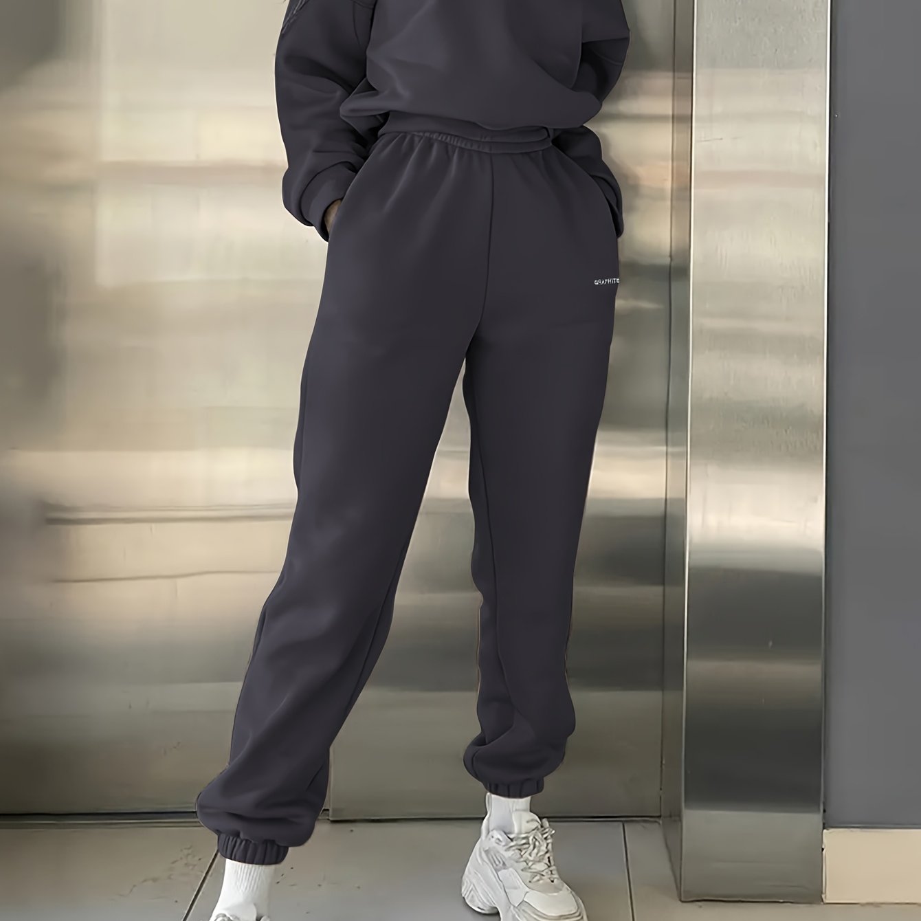 Damen Casual Sweatshirt Set mit Hose
