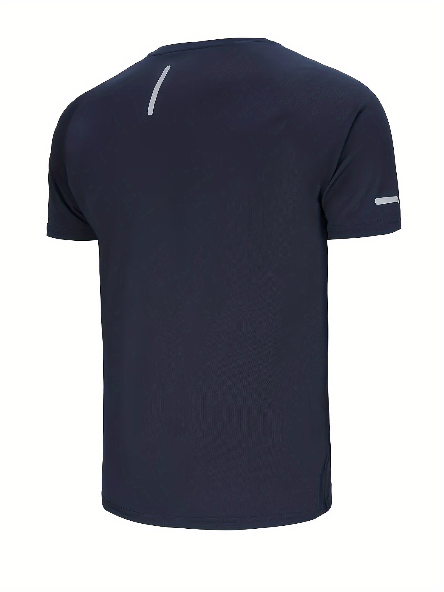 Herren Quick-Dry Sportshirt mit Reflektorstreifen