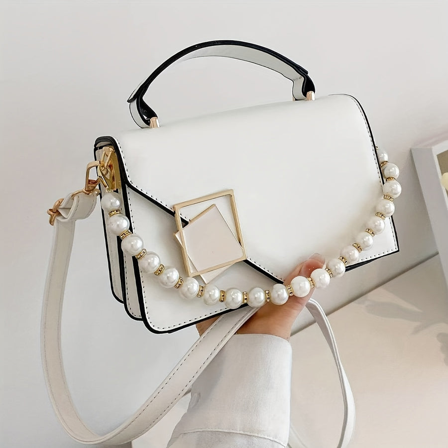 Celina | Elegante Umhängetasche mit Ketten-Detail