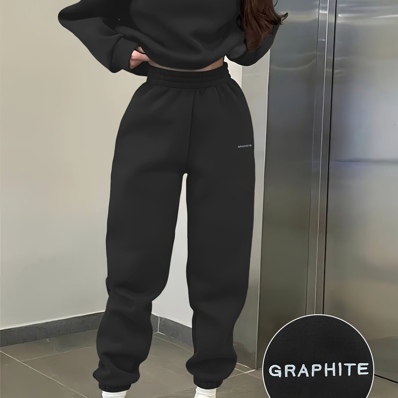 Damen Casual Sweatshirt Set mit Hose