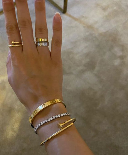 NAGELARMBAND | GOLD