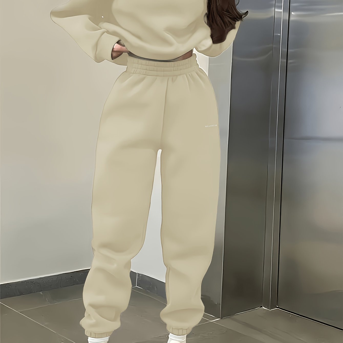 Damen Casual Sweatshirt Set mit Hose