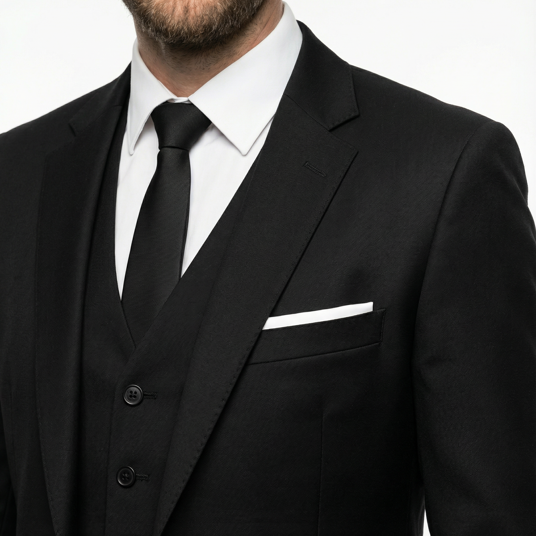 Herren Anzug – Dreiteilig Slim Fit mit Weste