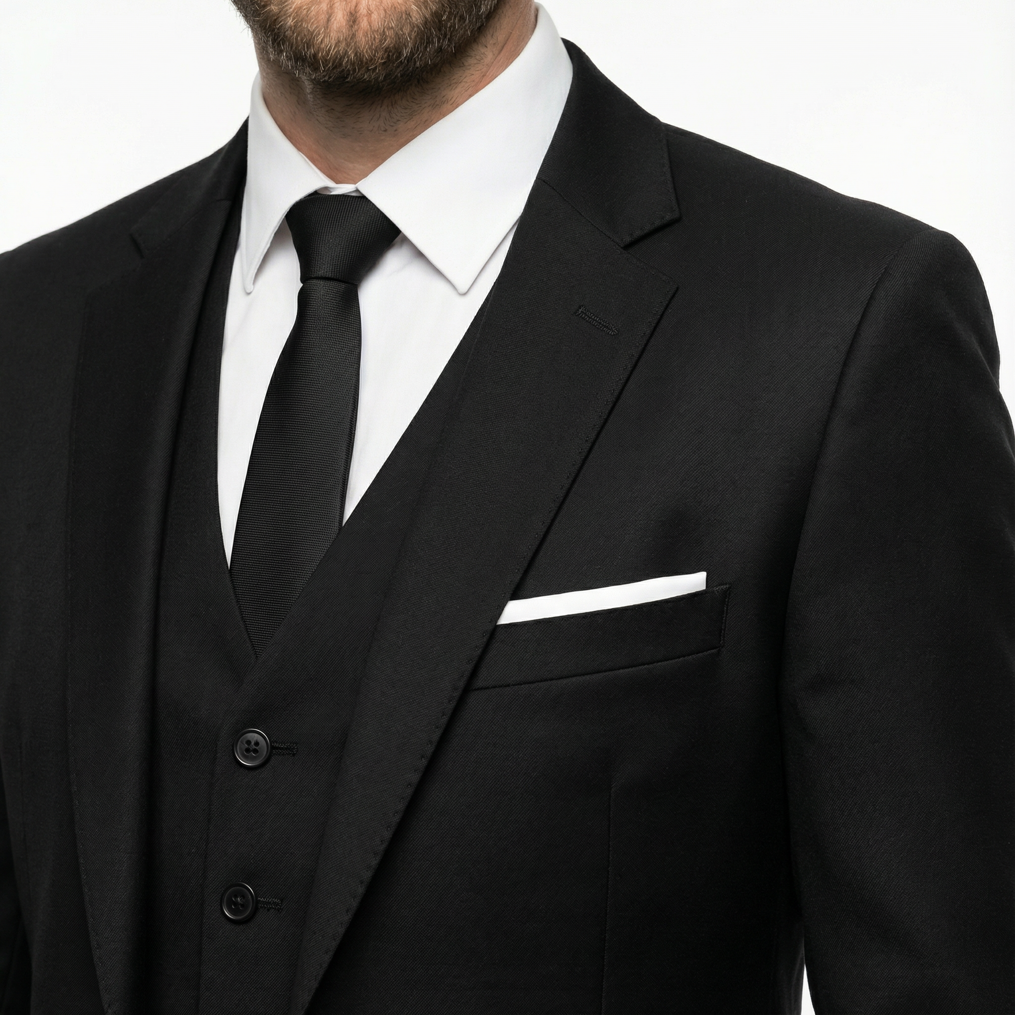 Herren Anzug – Dreiteilig Slim Fit mit Weste