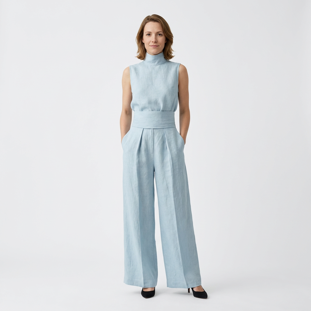 Damen Zweiteiliges Set – Minimalistisch