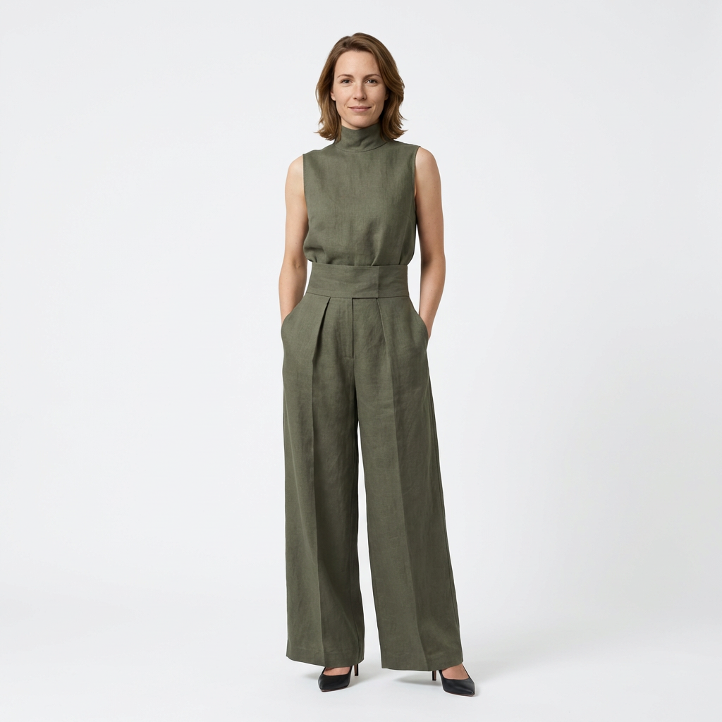 Damen Zweiteiliges Set – Minimalistisch