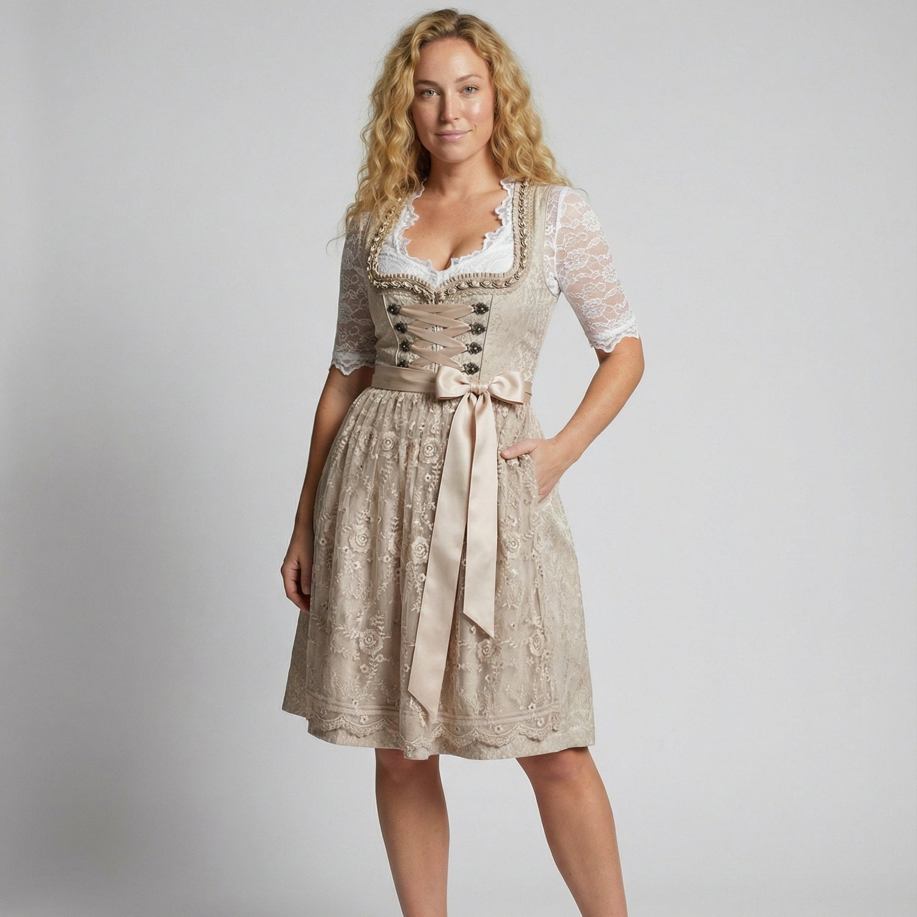 Dirndl Damen – Oktoberfest Kleid