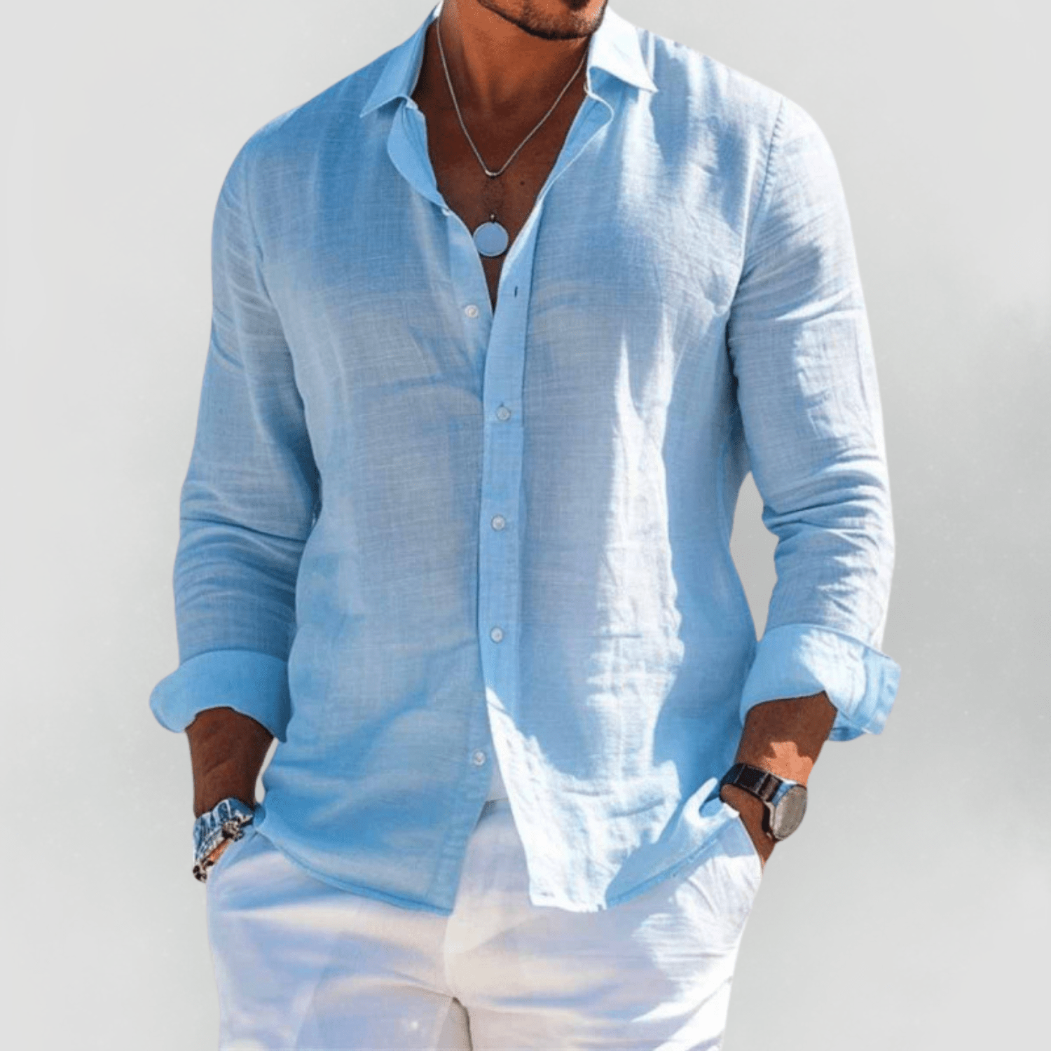 Riviera™ | Herren Sommerhemd Luftig & Stilvoll