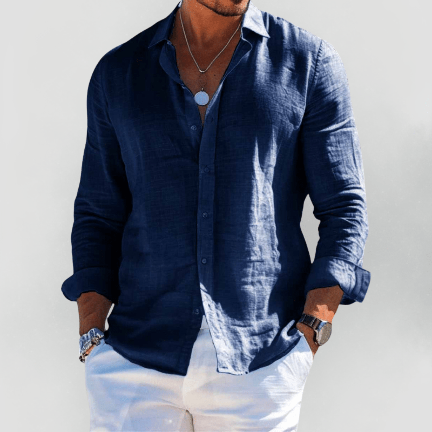 Riviera™ | Herren Sommerhemd Luftig & Stilvoll