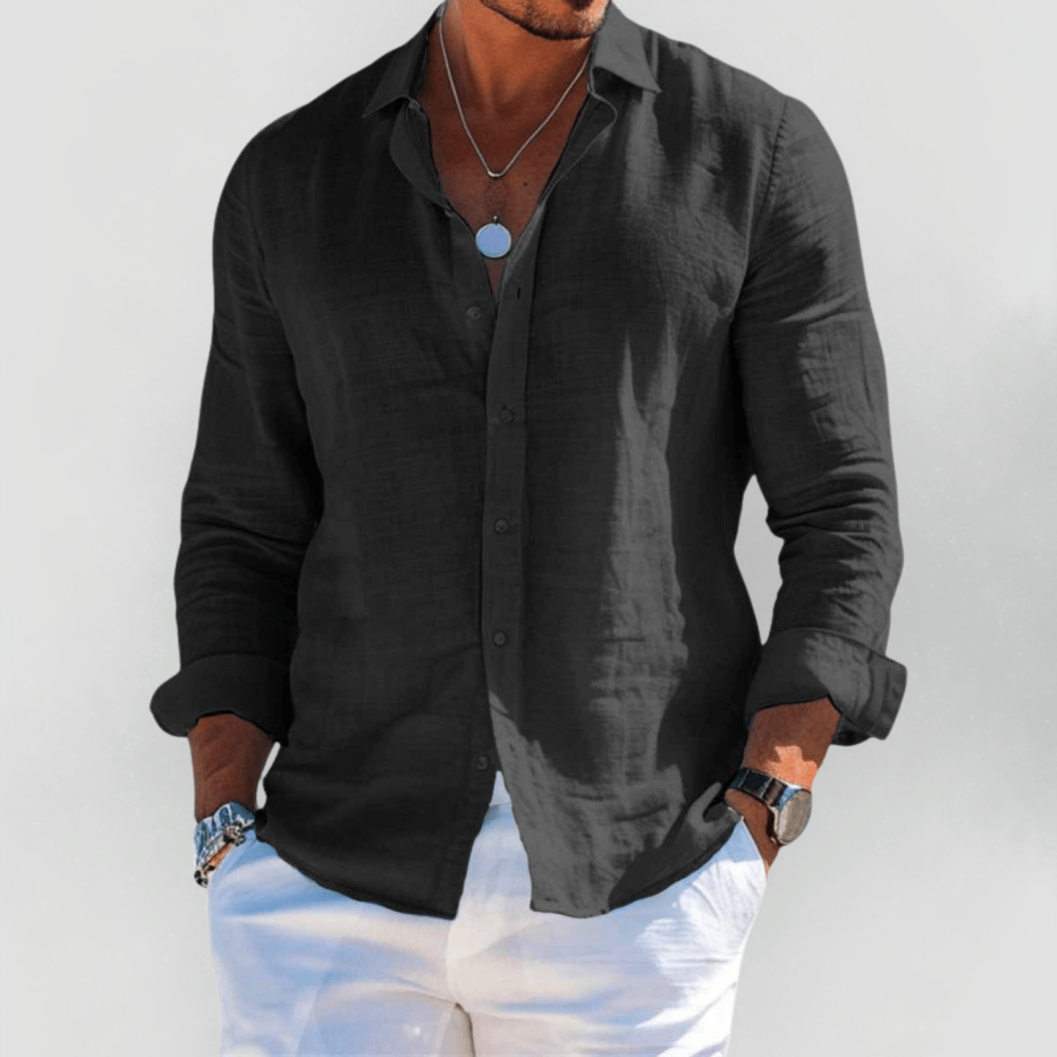 Riviera™ | Herren Sommerhemd Luftig & Stilvoll