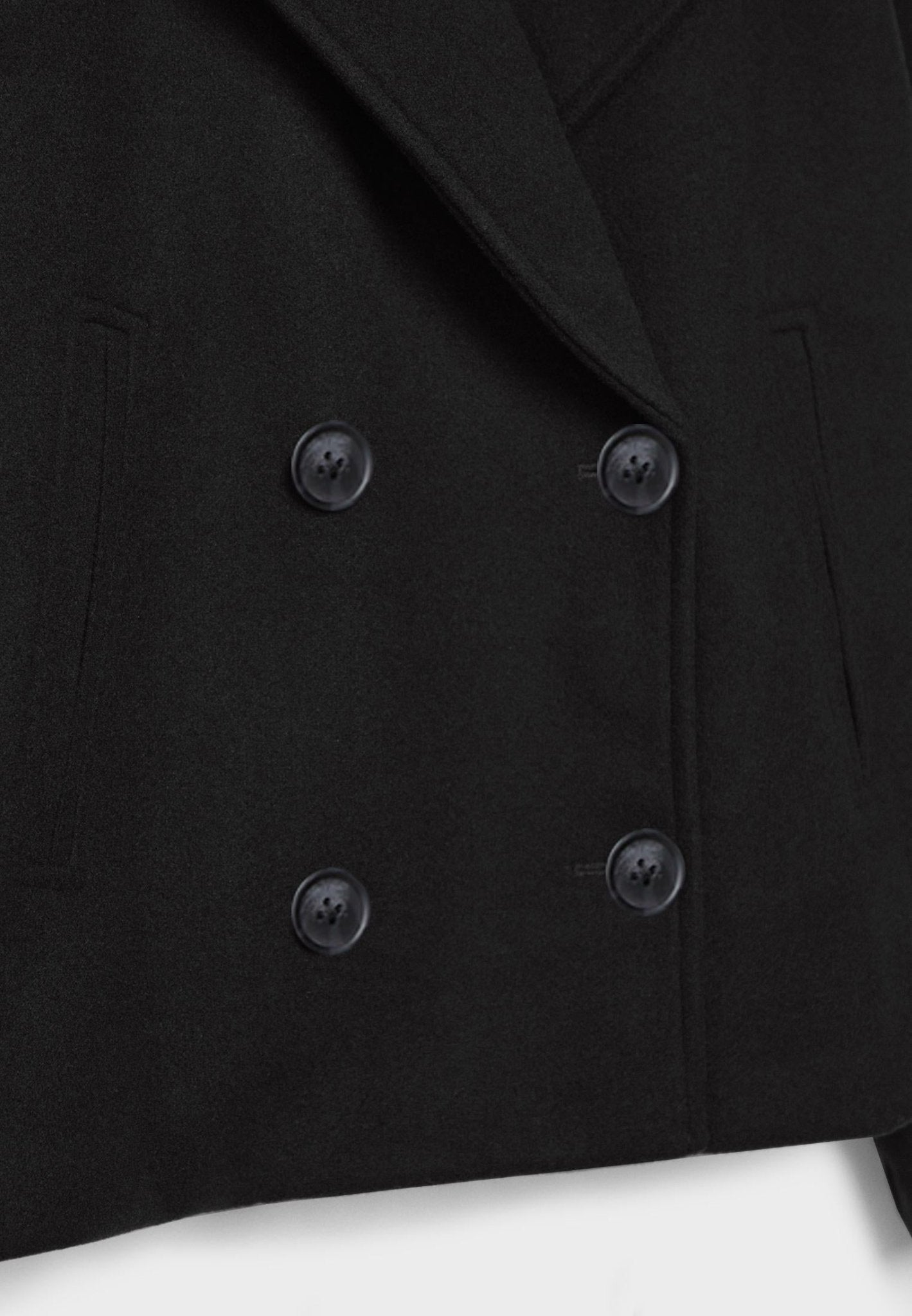 Damen Jacke mit Kurzschnitt & Doppelreiher