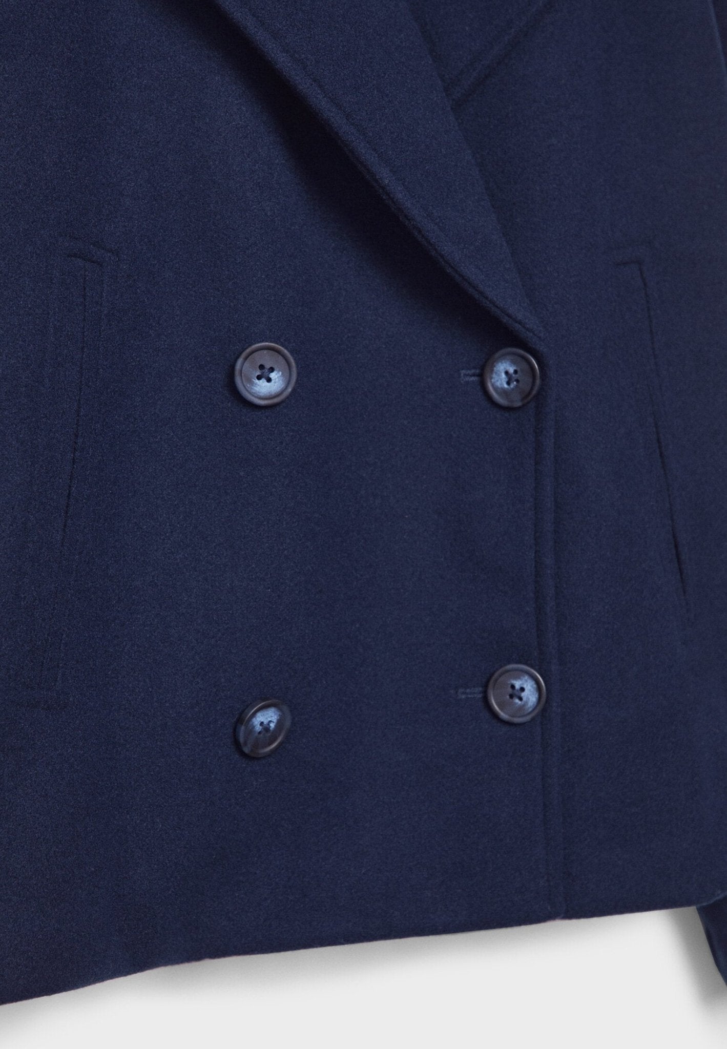 Damen Jacke mit Kurzschnitt & Doppelreiher