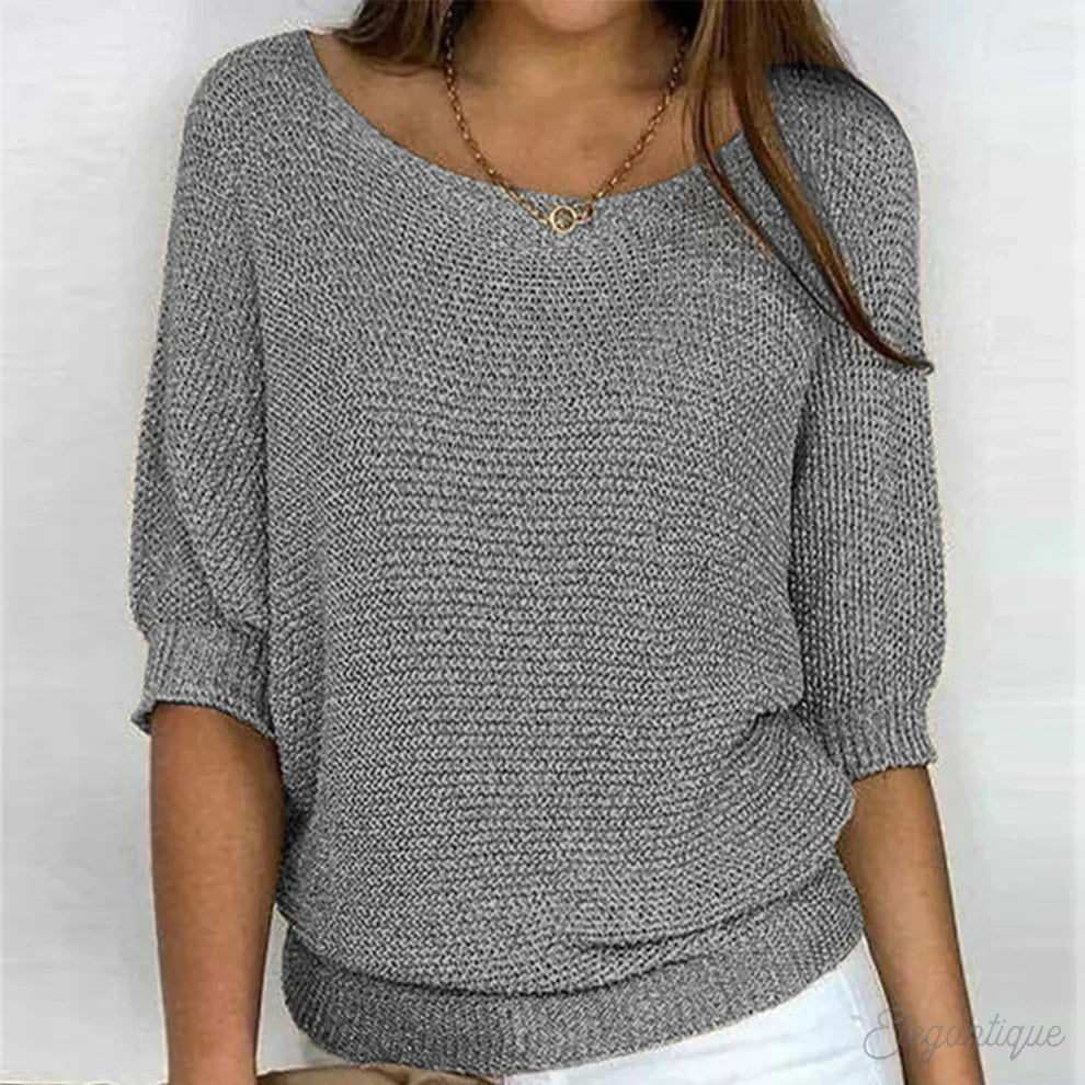Eleganter Damen Pullover für Alltag & Büro