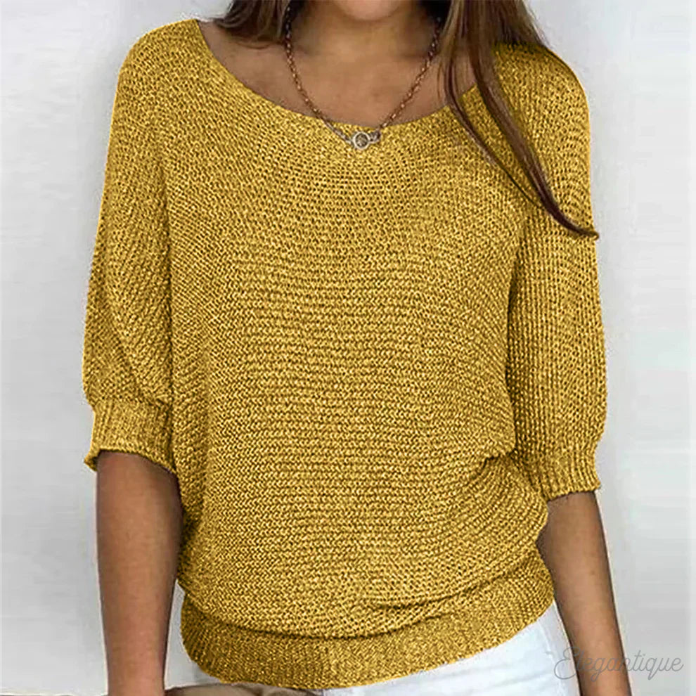 Eleganter Damen Pullover für Alltag & Büro