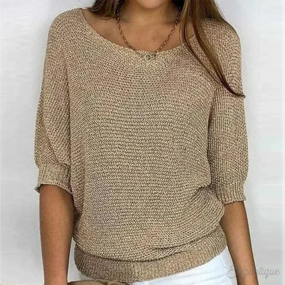 Eleganter Damen Pullover für Alltag & Büro